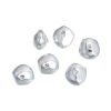 Picture of Zinc Based Alloy Spacer Beads Irregular Antique Silver Color 9mm x 9mm, Hole: Approx 1.6mm, 30 PCs