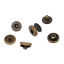 Immagine di Ottone Bottone a Pressione Tondo Bronzo Antico 10mm x6mm( 3/8" x 2/8") 10mm x4mm( 3/8" x 1/8") 9mm x6mm( 3/8" x 2/8") 9mm x3mm( 3/8" x 1/8"), 20 Seri(4 Pz/Seri)