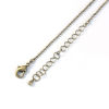 Picture of Iron Based Alloy Ball Chain Necklace Antique Bronze 47cm(18 4/8") long, Chain Size: 1.5mm, 3 PCs