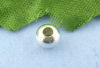 Picture of Alloy Spacer Beads Round Silver Plated About 5mm Dia, Hole:Approx 2mm, 300 PCs