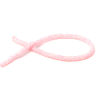 Picture of Polymer Clay Katsuki Beads Heishi Beads Disc Beads Round Light Pink About 6mm Dia, Hole: Approx 1.7mm, 40.5cm(16") - 40cm(15 6/8") long, 3 Strands (Approx 330 - 350 PCs/Strand)