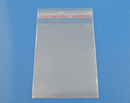 Picture of Plastic Self-Seal Bags Rectangle Transparent (Usable Space: 8x5cm) 10cm x 5cm(3 7/8" x 2"), 200 PCs