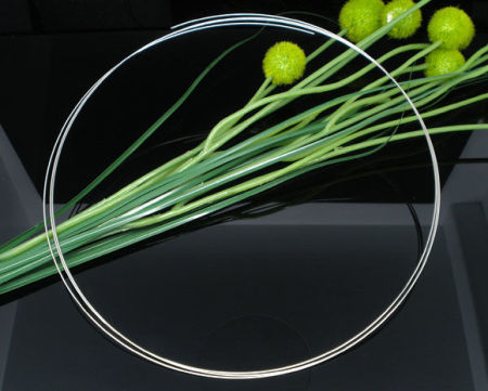100 Loops Memory Beading Wire for Necklace 140mmx0.6mm 17"