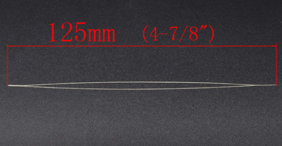 Bild von Big Eye Nadel für verschiedenste Fadenstärken 125x0.6mm verkauft eine Packung mit 6