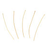 Picture of Copper Pins Gold Plated 6cm(2 3/8") long, 0.8mm 1 Packet ( 300 PCs/Packet)