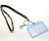 Bild von Bunt Acryl Strass Halsband Umhängeband Schlaufe Band ID-Kartenhalter 50cm, 1 Stück