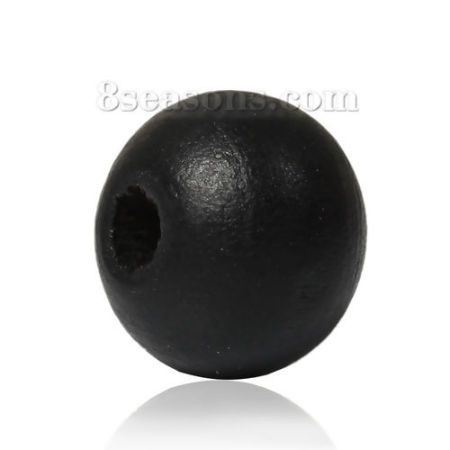 Picture of Natural Wood Spacer Beads Round