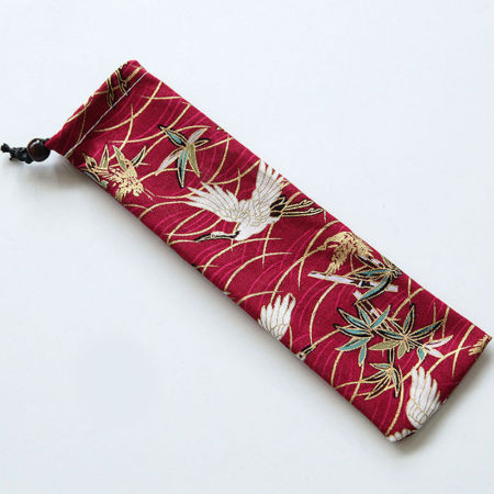 Immagine di Cotone & Lino Borse di Stoccaggio Multicolore Rettangolo 25cm x 6cm, 1 Pz