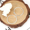 Picture of Brass Charms 18K Real Gold Plated Circle Ring 28mm x 25mm, 2 PCs                                                                                                                                                                                              