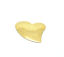 Immagine di Ottone Cabochon per Abbellimento Ottone（Semilavorato） Cuore Oro 20mm x 16mm, 7 Pz