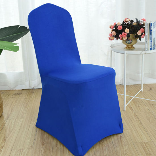 Picture of Polyester Chair Cover Royal Blue 90cm x 45cm, 1 Piece