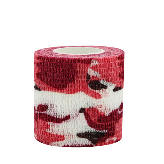 Picture of Pink - Nonwoven Camouflage Self-Adhesive Protective Elastic Sports Bandage 5cm, 1 Roll