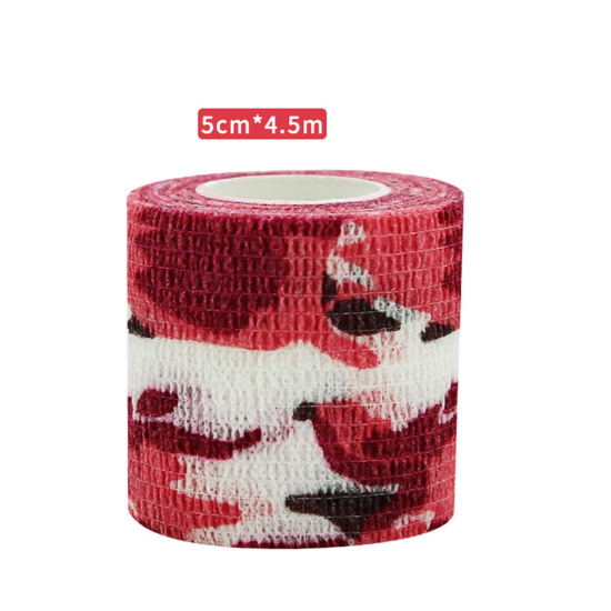 Picture of Pink - Nonwoven Camouflage Self-Adhesive Protective Elastic Sports Bandage 5cm, 1 Roll