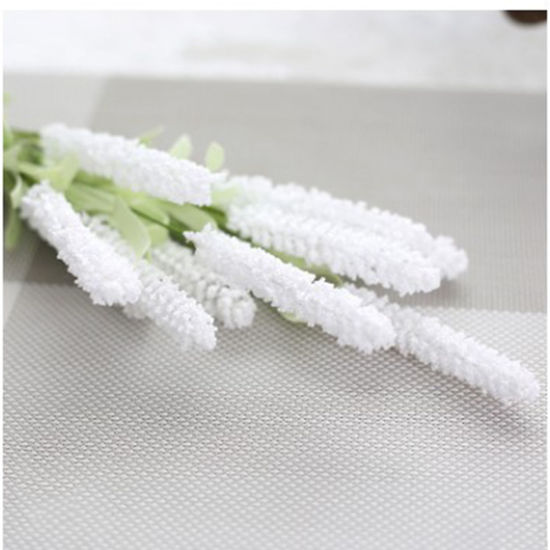 Изображение 1 Piece Poly Ethylene Artificial Flower Lavender White 51cm