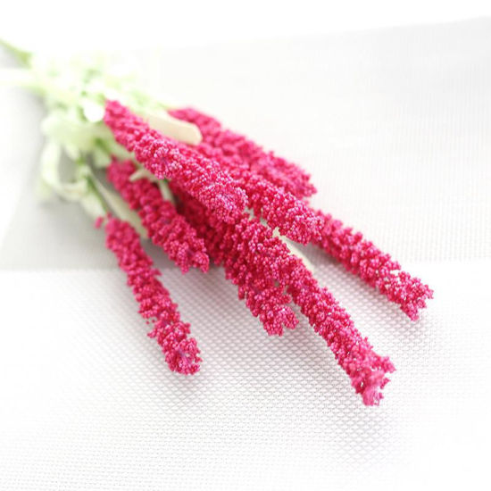 Изображение 1 Piece Poly Ethylene Artificial Flower Lavender Fuchsia 51cm