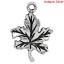 Picture of Charm Pendants Leaf Antique Silver 23x16.5mm,50PCs