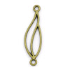 Picture of Connectors Findings Leaf Antique Bronze 3.5x1cm,30PCs