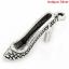 Picture of Zinc Metal Alloy 3D Charm Pendants High-Heel Shoe Antique Silver 24mm(1") x 11mm(3/8"), 50 PCs