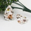 Picture of PU Leather Pendants Drop Flower Leaves
