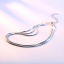 Picture of Brass Bracelets Platinum Filled 14cm(5 4/8") long, 1 Piece