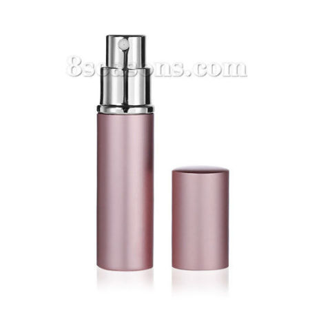 Glass & Aluminum Lid Make Up Spray Perfume Atomizer Empty Bottle