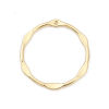 Imagen de Zamak Colgantes Anillo Chapado en Oro 33mm x 31mm, 10 Unidades