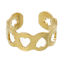 Imagen de Ear Cuffs Clip Wrap Pendientes Latón color Latón 11mm, 50 Unidades