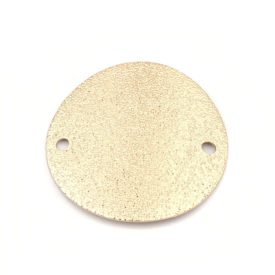 Picture of Brass Connectors Round Sparkledust                                                                                                                                                                                                                            