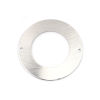 Imagen de Latón Conectores Anillo Tono de Plata Hueco 3.5cm Dia., 5 Unidades