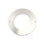 Immagine di Ottone Connettore Anello Tono Argento Filigrana 3.5cm Dia., 5 Pz