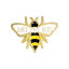 Image de Broche Epingle Abeille Émail     