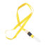 Image de Attaches Portables en Polyester Jaune 43.0cm, 20 Pièces
