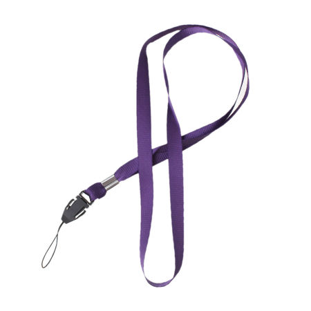 Сплав+Полиэстер+Пластик Ремешки для мобильных телефонов Темно-фиолетовый 44.0см, 50 ШТ