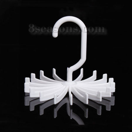 Shawls Necktie Scarf Organizer Rotating Neck Holds Adjustable Tie Rack Hanger 1 PC