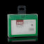 Picture of Polyurethane ID Cards Badges Holders Horizontal Green 10.2cm x7.4cm(4" x2 7/8"), 10 PCs