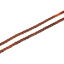 Picture of Velvet Jewelry Cord Rope Coffee Weave Textured Faux Suede 5mm, 5 M