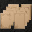 Изображение Коричневый - кружево винтажное - цвет кожи креативная романтическая классика художественная бланковая бумага 8 листов в -1 комплект