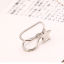 Immagine di clip orecchio Tono Argento Stella 19mm x 8mm, 1 Pz