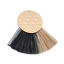 Immagine di Rafia Nappine Ciondoli A Forma di Ventagli Oro Placcato Multicolore 56mm x 51mm - 52mm x 49mm, 3 Pz