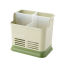 Picture of PP Cutlery Drain Storage Rack Green 15.5cm x 14.3cm, 1 Piece