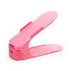 Bild von ABS Plastik Wohnaccessoires Schuhhalter Rack Rosa Verstellbar 25cm x 9.3cm, 1 Stück