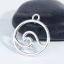 Picture of Zinc Based Alloy Charms Wave Round Hollow 