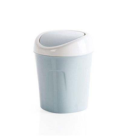 PP Desktop Waste Bins Blue 17cm x 10.5cm, 1 Piece