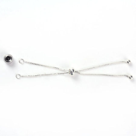 Brass Slider/Slide Extender Chain For Jewelry Necklace Bracelet Adjustable