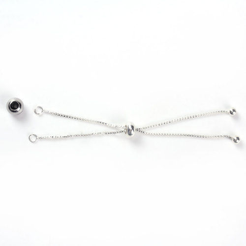 Picture of Brass Slider/Slide Extender Chain For Jewelry Necklace Bracelet Adjustable                                                                                                                                                                                    