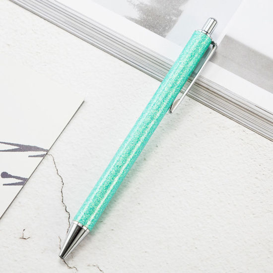 Image de 1.0mm métal cadeau créatif presse stylo à bille bureau étudiant papeterie
