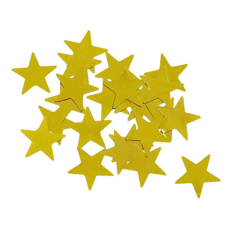 PVC Confetti Party Decoration Pentagram Star 