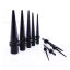 Bild von 2mm Acrylic Ear Stretcher Expander Tapers Black 35mm(1 3/8") x 4mm( 1/8"), 1 Piece