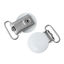 Picture of Iron Based Alloy Baby Pacifier Clip Round