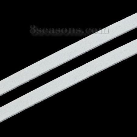 Cuerda Cuero de Blanco 6mm, 2 Yardas
